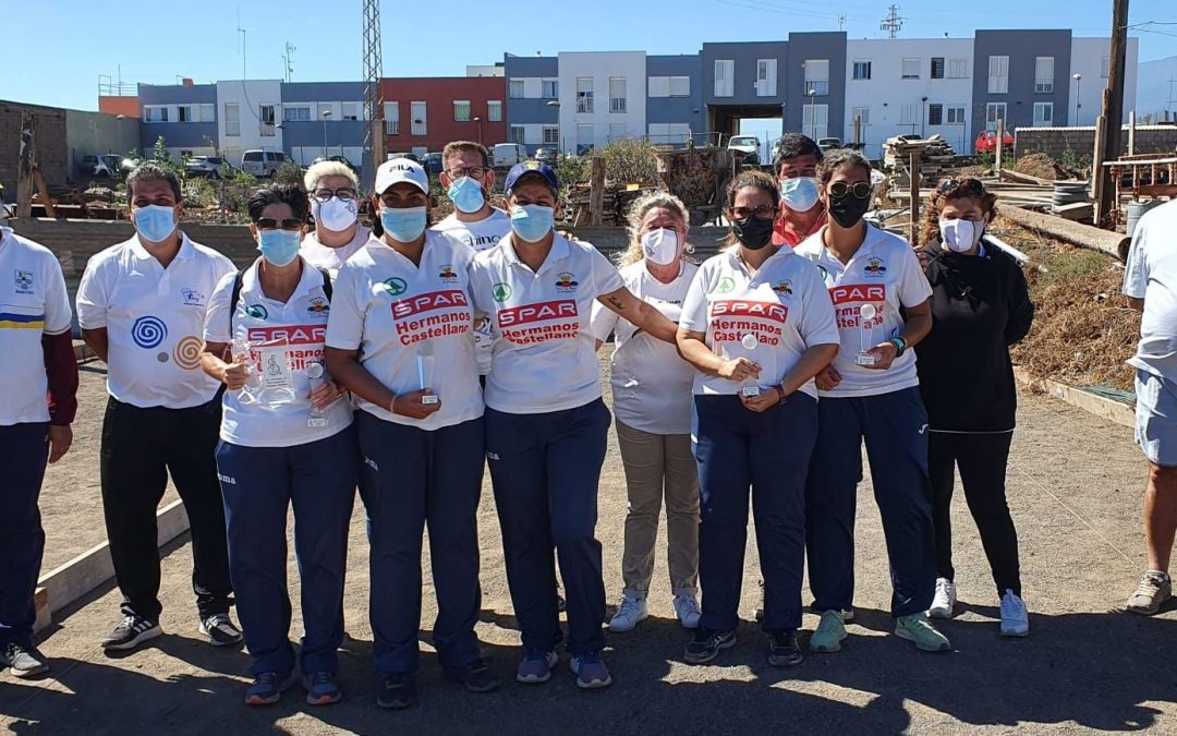 EL C.D. C.D.P. El Puertillo, Campeón de la Liga Autonómica de Bola Canaria Femenina.