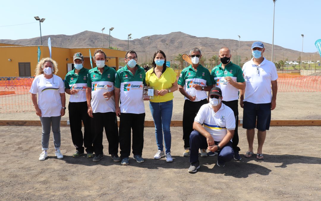 EL C.D. de Bolos TIMANFAYA, campeón de la Liga autonómica de Bola Canaria Masculina