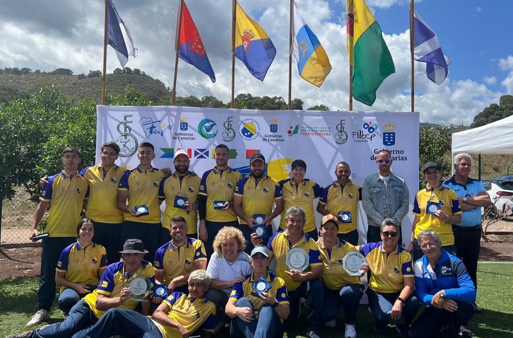 La Federación Insular de Gran Canaria gana el título de Campeones de Canarias de Selecciones de Petanca en las tres categorías. Juvenil, Femenina y Masculina.