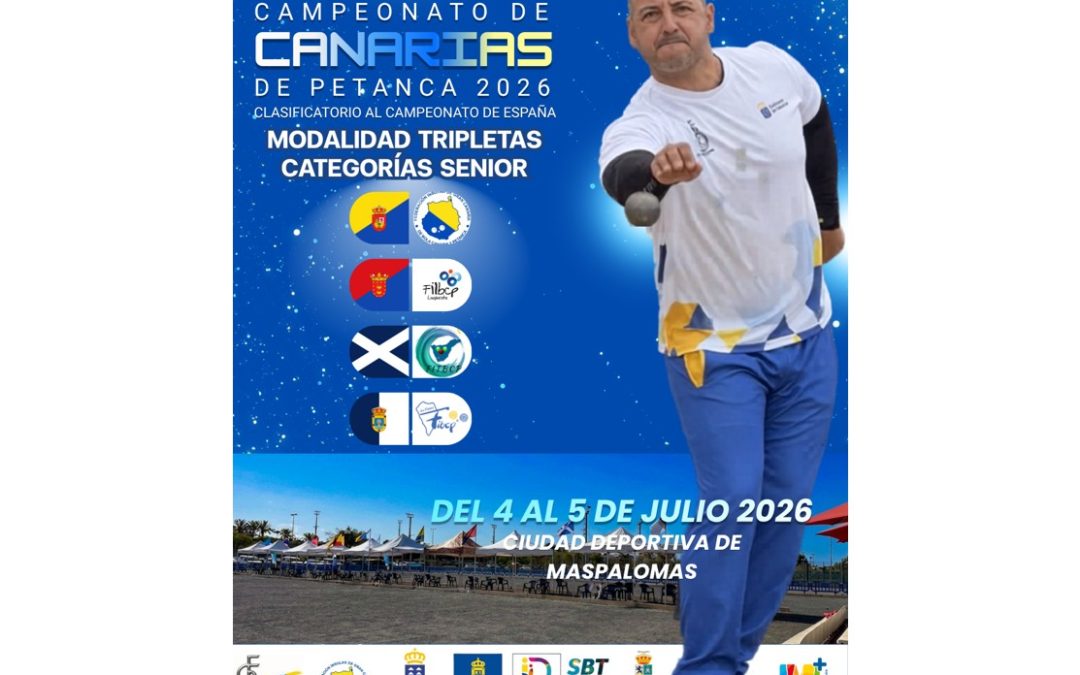 PENULTIMA COMPETICIÓN ANTES DEL PARON ESTIVAL – CTO DE CANARIAS DE TRIPLETAS SENIOR FEMENINA, SENIORS 1ª Y 2ª MASCULINA.